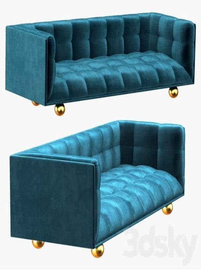AAKASH DECOR Sofa Furniture Legs 3 Inches / 8 Cms PVD Gold Ball Shape Furniture Legs Set of 4 - Image 2